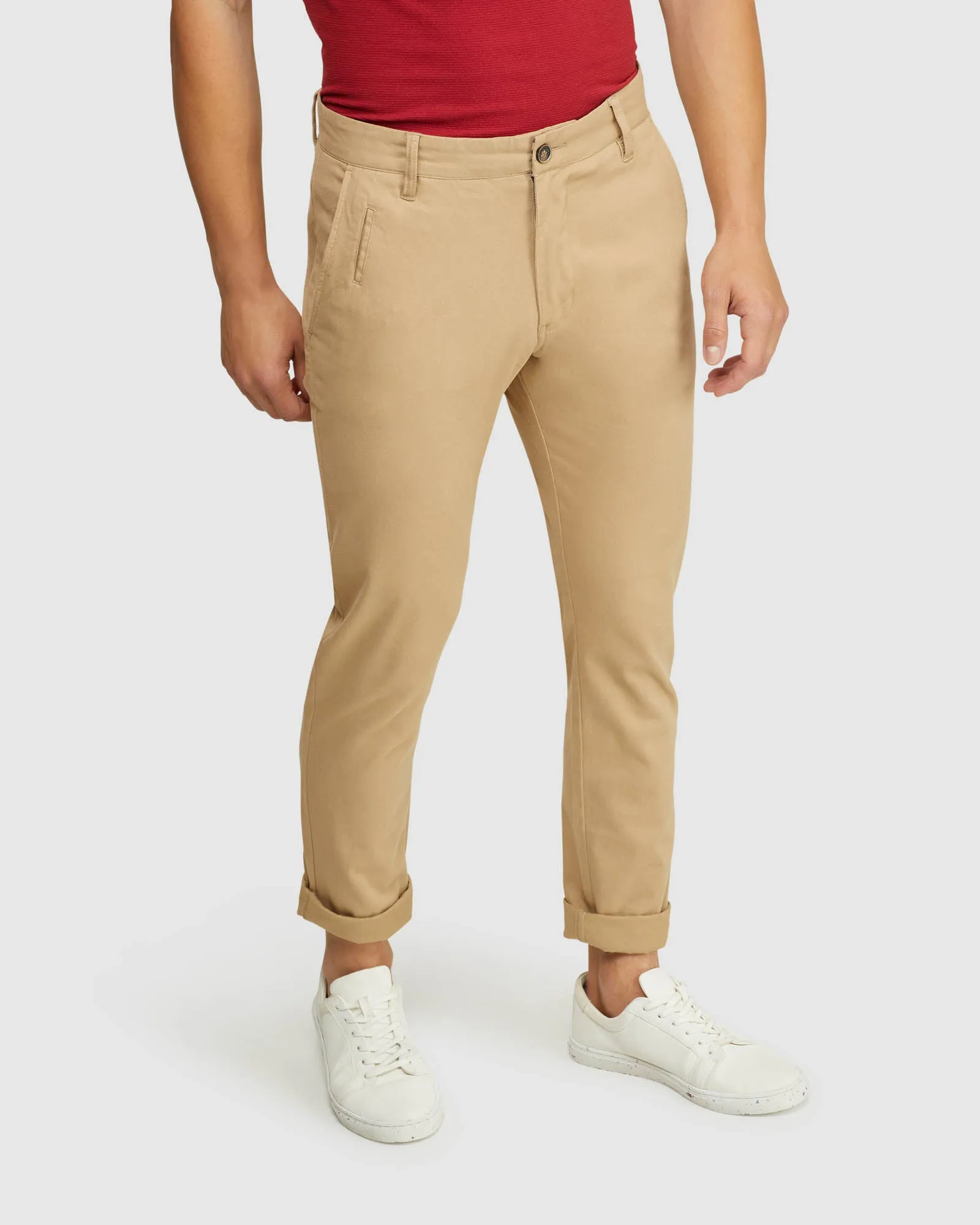 Stretch Skinny Organic Cotton Chinos