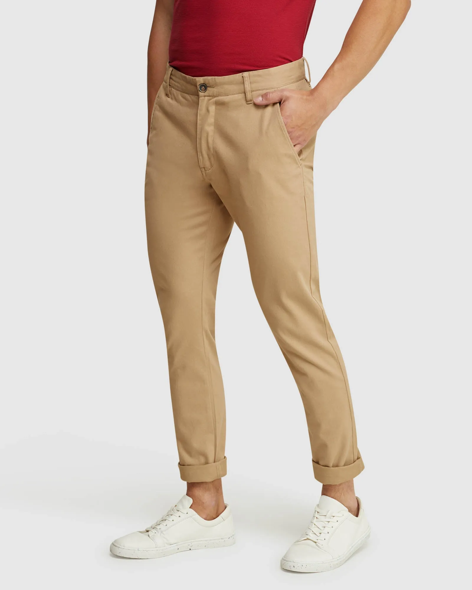 Stretch Skinny Organic Cotton Chinos