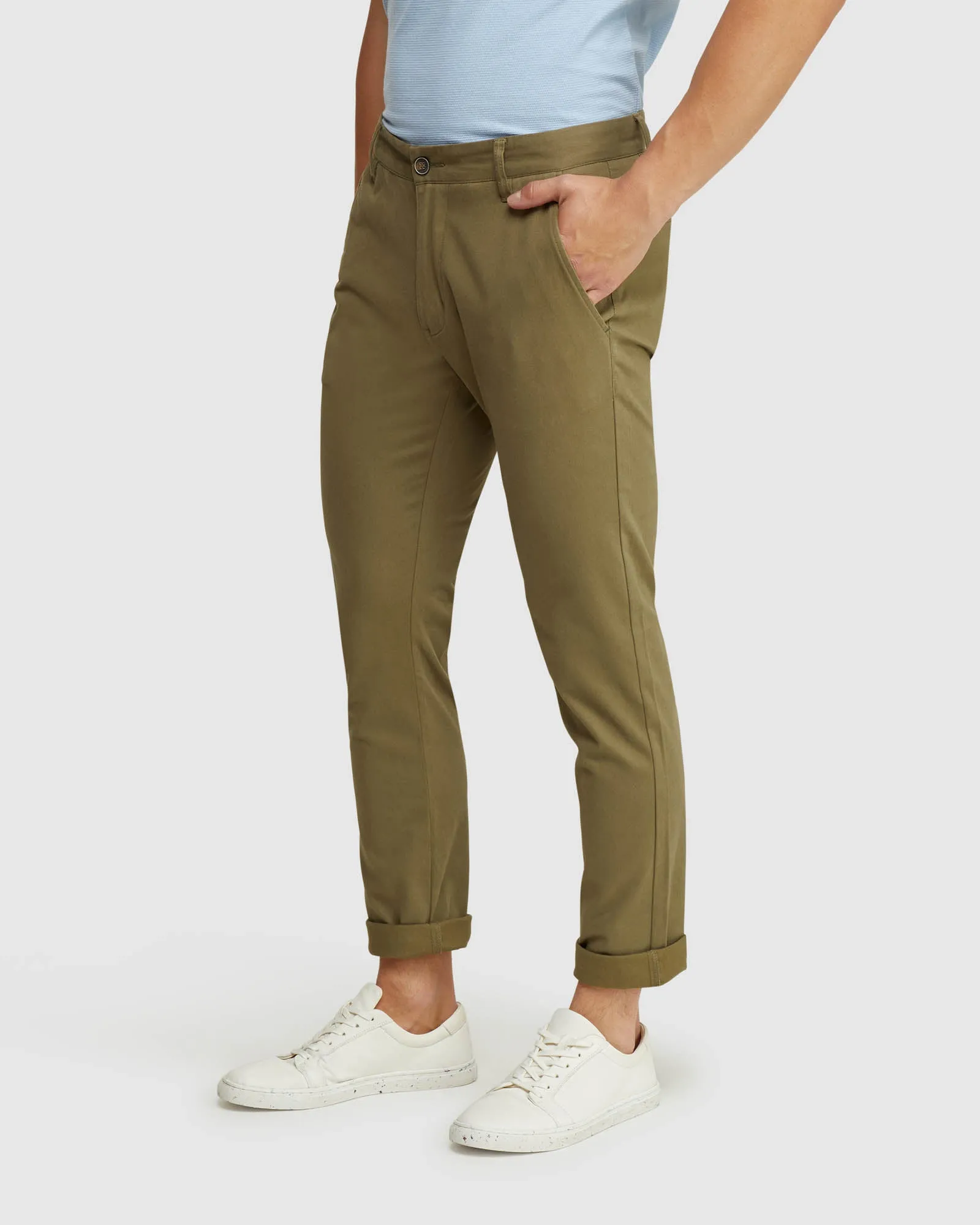 Stretch Skinny Organic Cotton Chinos
