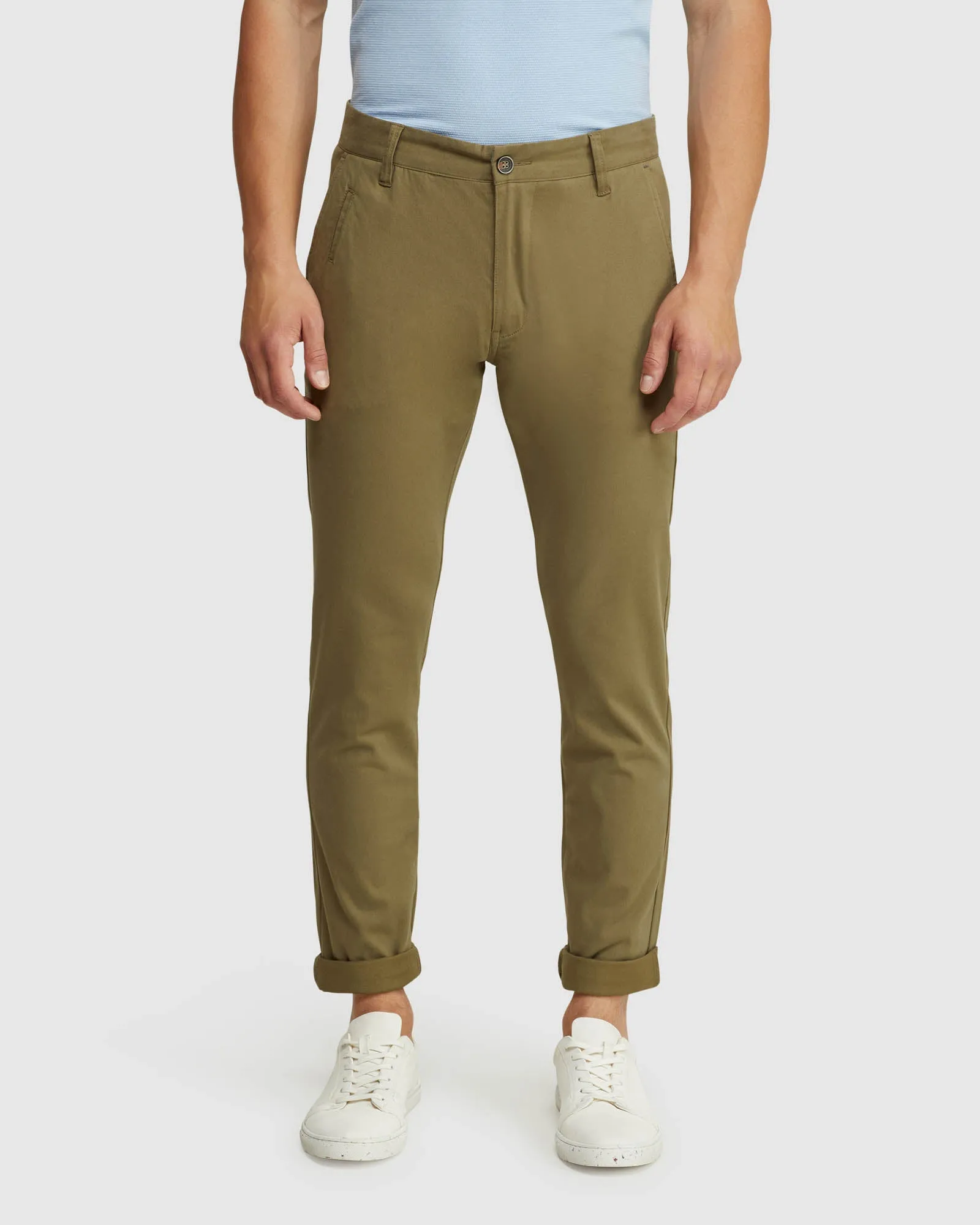 Stretch Skinny Organic Cotton Chinos