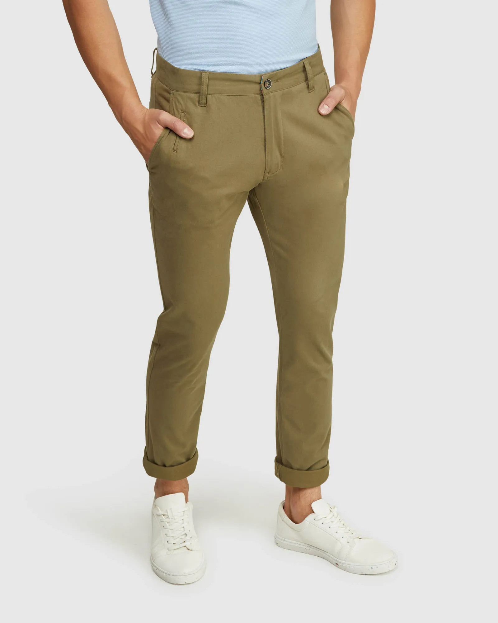 Stretch Skinny Organic Cotton Chinos