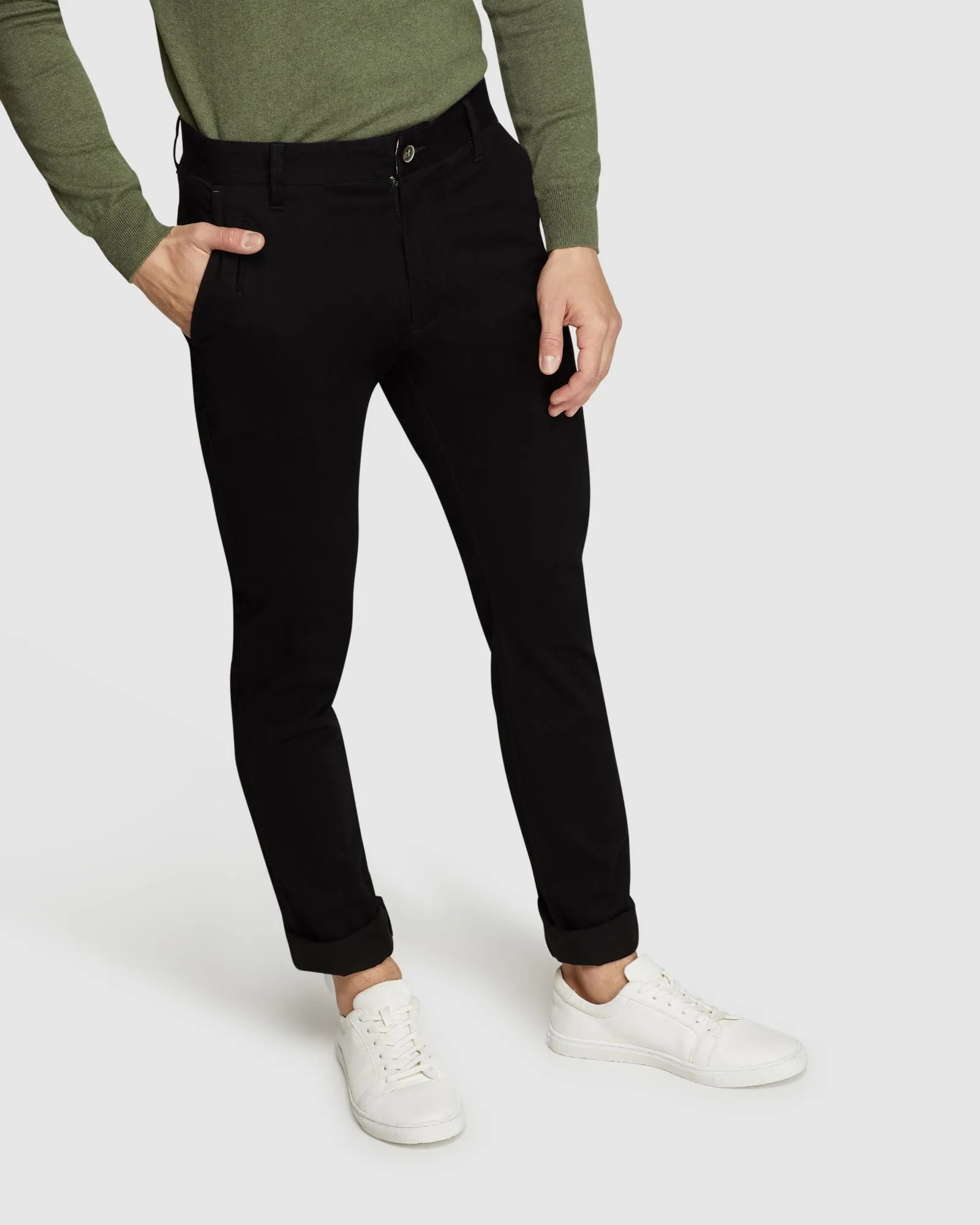Stretch Skinny Organic Cotton Chinos