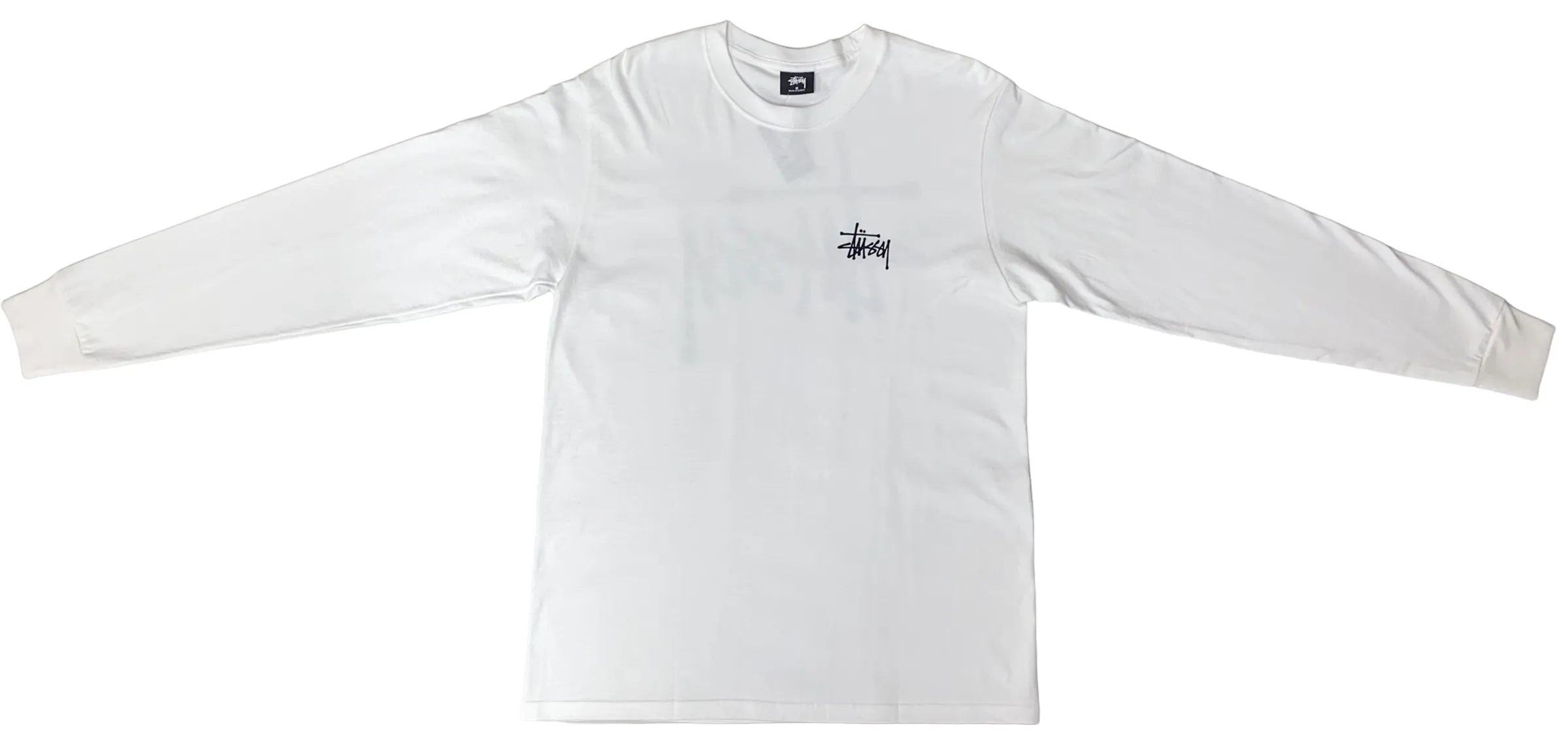 Stussy Mens Basic Long Sleeve T-Shirt - Black / White / Navy / Brick - [1994759]