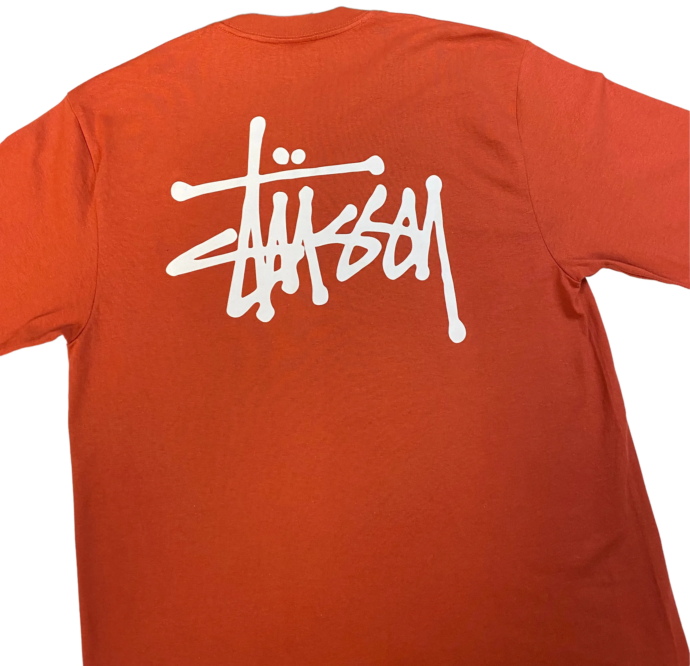 Stussy Mens Basic Long Sleeve T-Shirt - Black / White / Navy / Brick - [1994759]