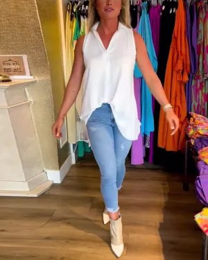 Talie - Casual Sleeveless Top