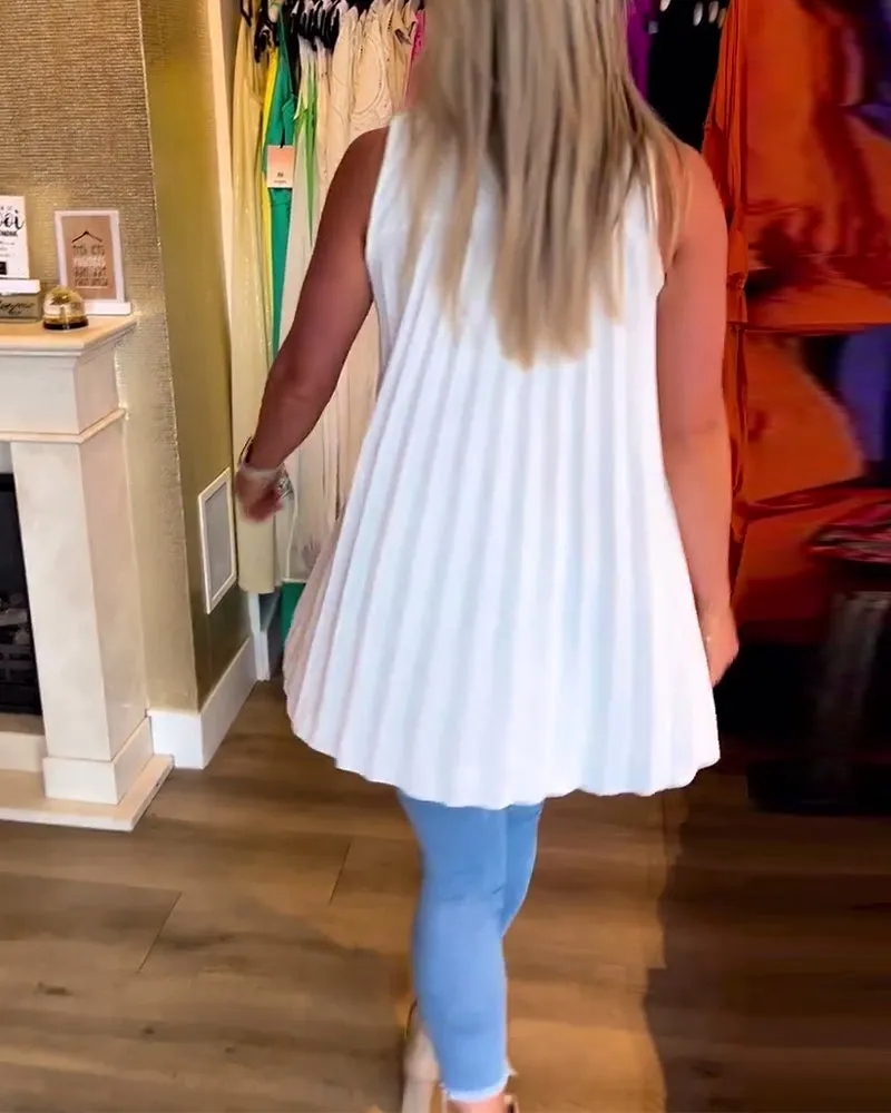 Talie - Casual Sleeveless Top