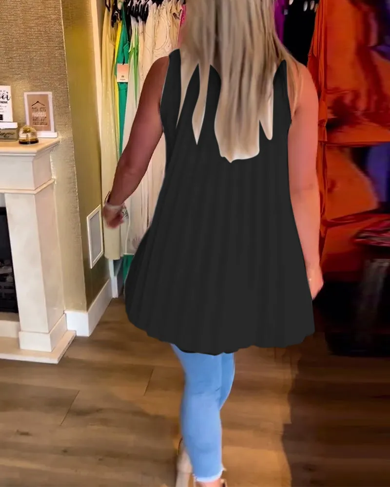 Talie - Casual Sleeveless Top