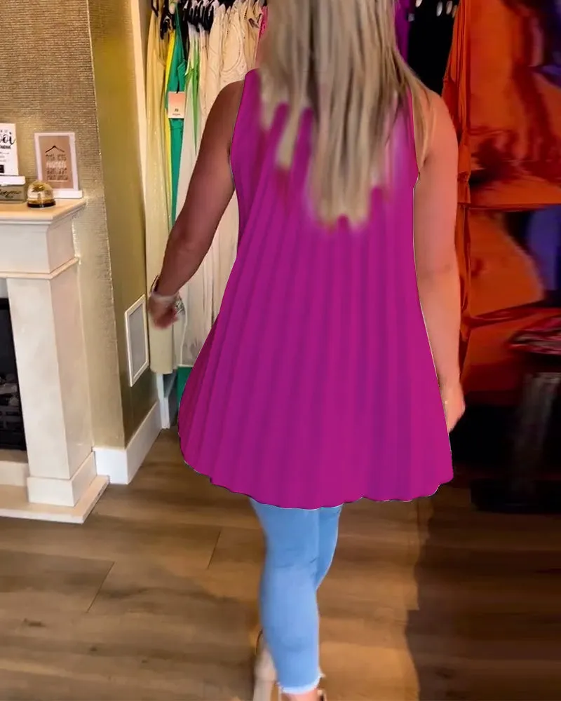 Talie - Casual Sleeveless Top