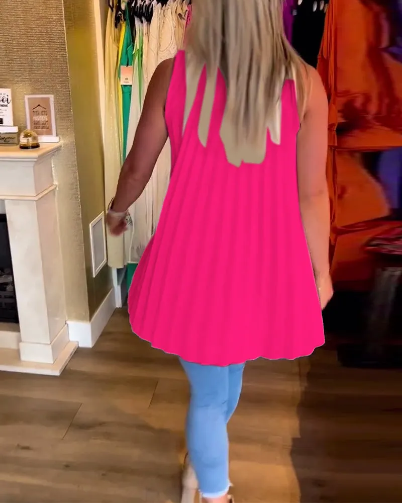 Talie - Casual Sleeveless Top