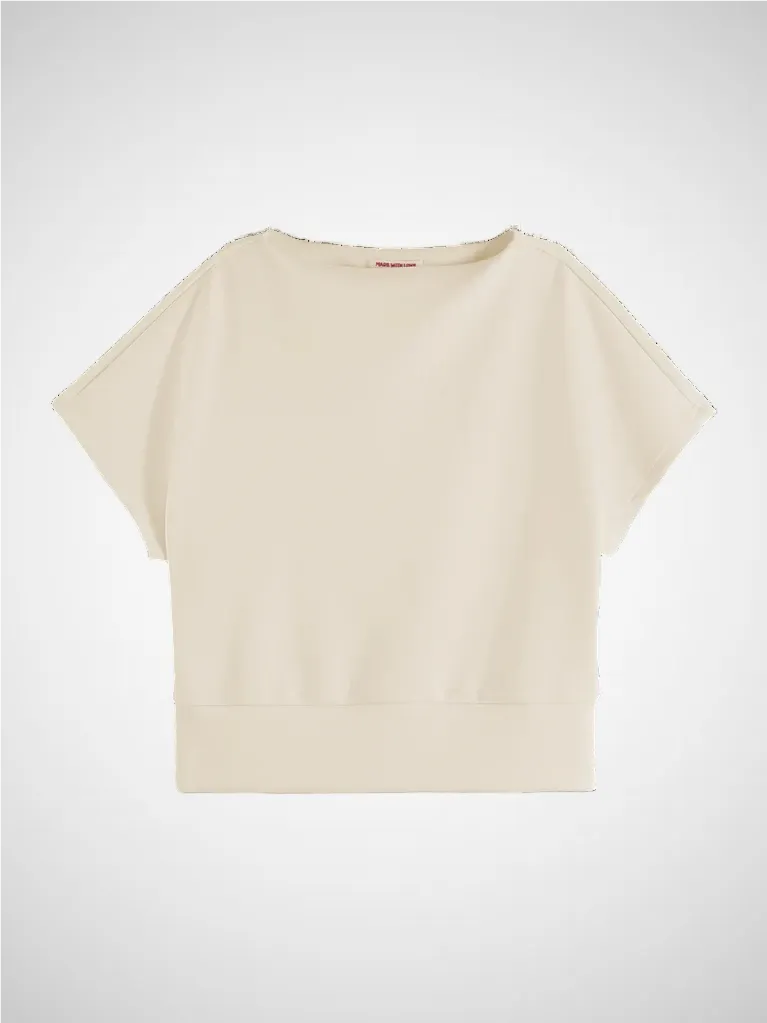 Tencel Sleeveless Sweatshirt