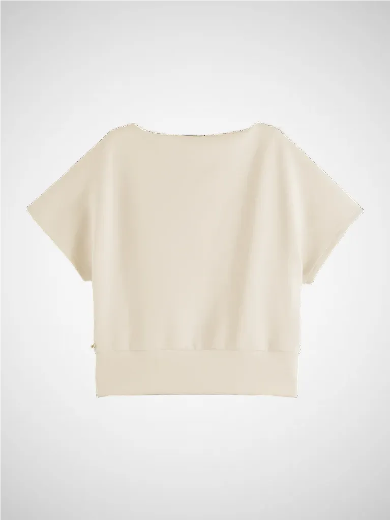Tencel Sleeveless Sweatshirt