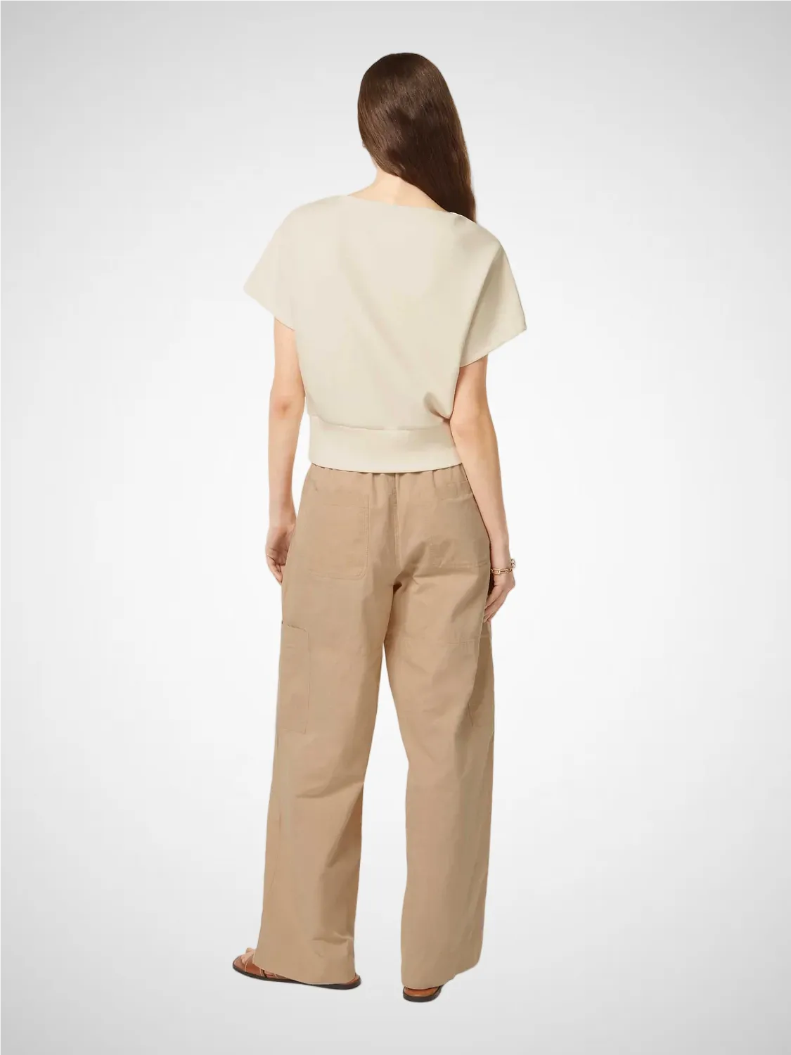 Tencel Sleeveless Sweatshirt