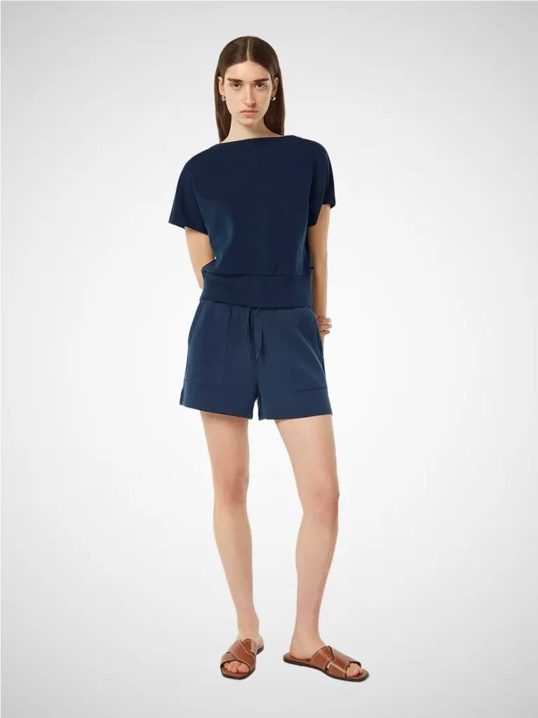 Tencel Sleeveless Sweatshirt