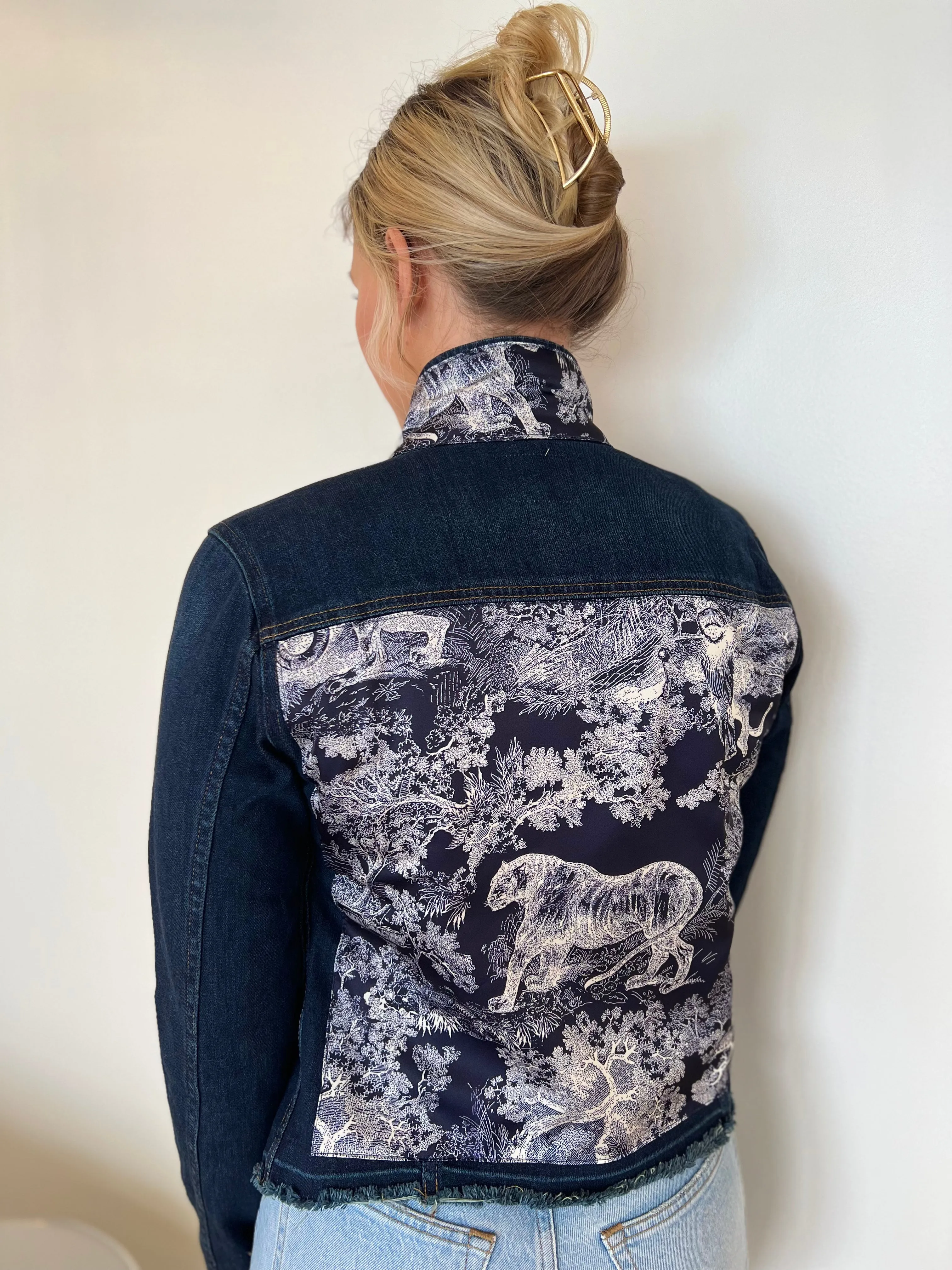 The Dark Denim Jacket / Navy Toile
