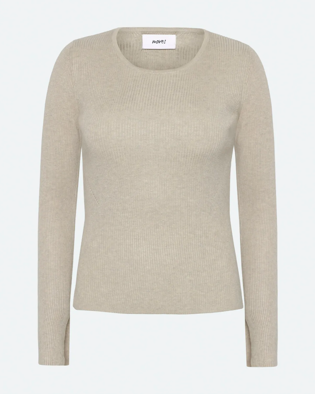 Twisti o-neck jumper 2679 - Castle Wall