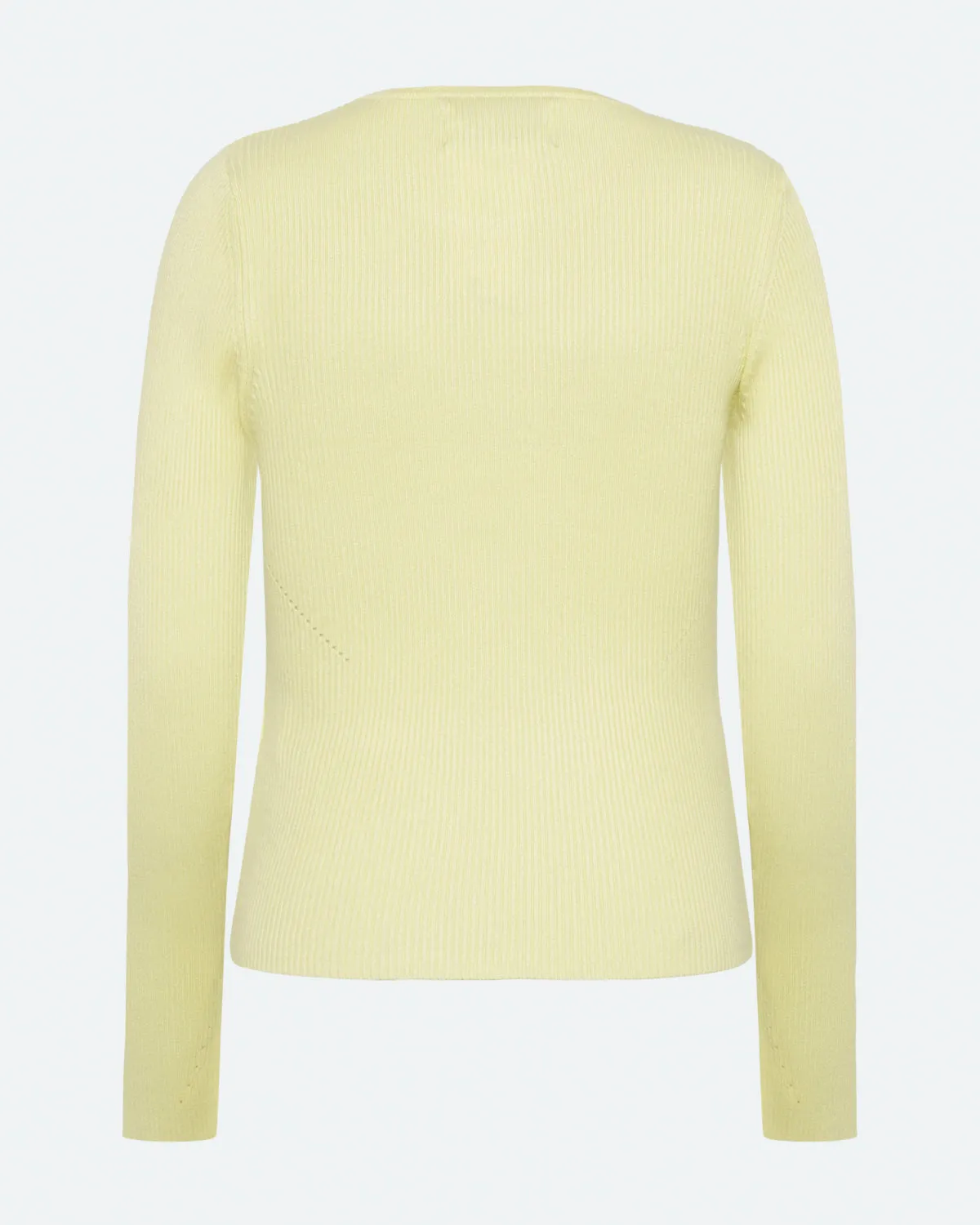 Twisti o-neck jumper 2679 - Pastel Yellow