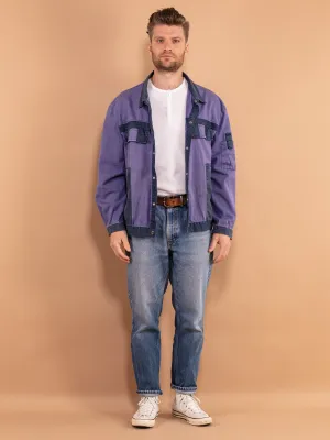 Vintage 80's Men Distressed Work Jacket
