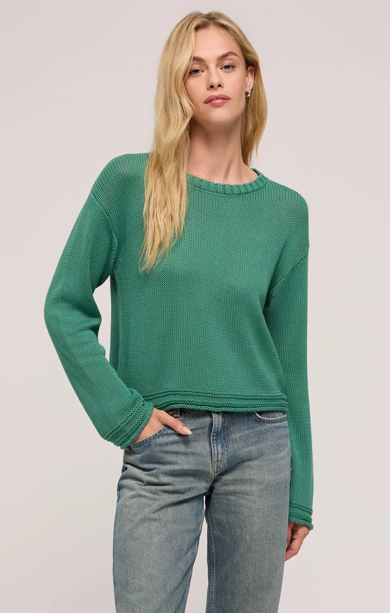 Z Supply Emerson Sweater in Botanical Green